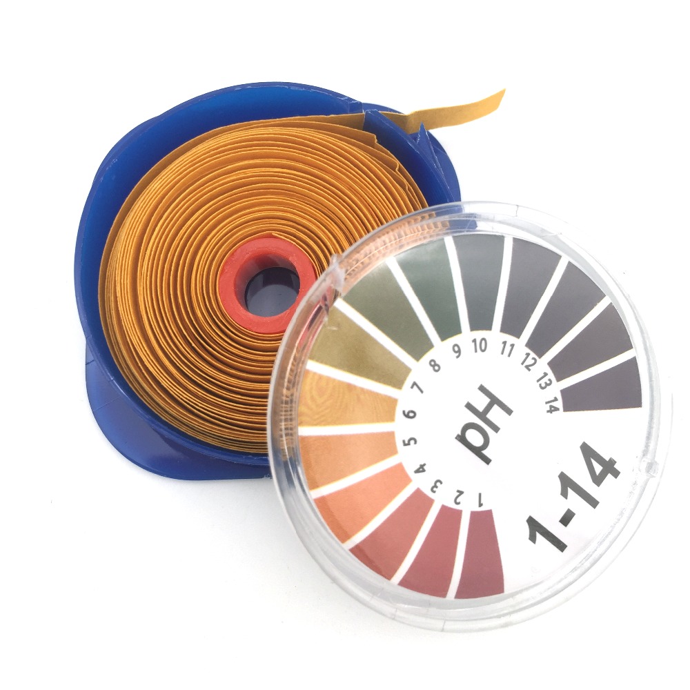 Quỳ tím đo độ ph , Giấy quỳ tím thử ph kèm bảng màu 1-14 kiểm tra nước hồ bơi, test mỹ phẩm, thử nước bọt, nước ối...