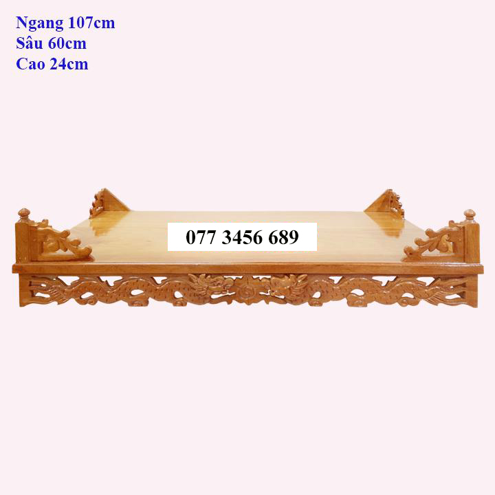Bàn thờ treo tường gỗ gõ đỏ ngang 107cm , ban tho treo tuong , trang tho treo tuong .