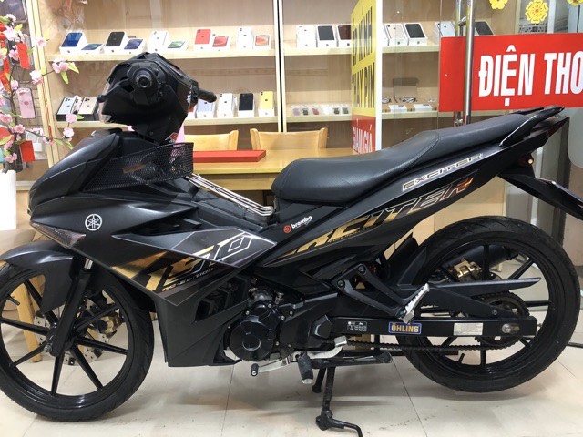 Tem rời exciter 2020 đen đồng crom