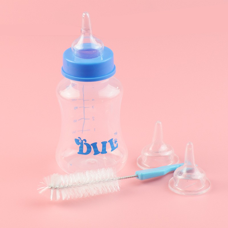 Milk Bottles for Newborn Dogs and Cats (Available in 2 Sizes) - T3 Pets Shop