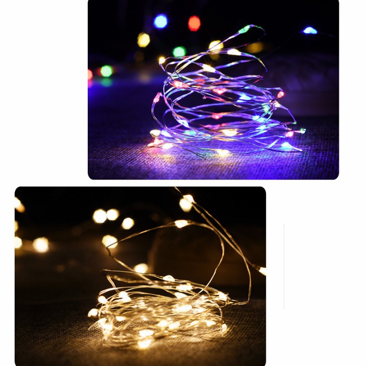 dây Đèn Led Đom Đóm, Đèn Fairylight dây led dài 2m