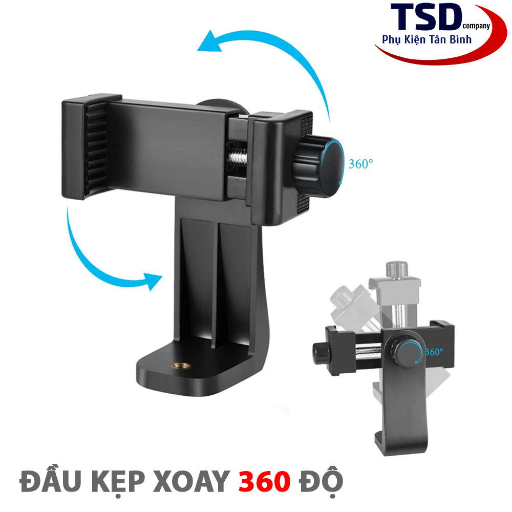 360 Degree Rotating Clip Head For Tripod Premium Class 1 Genuine