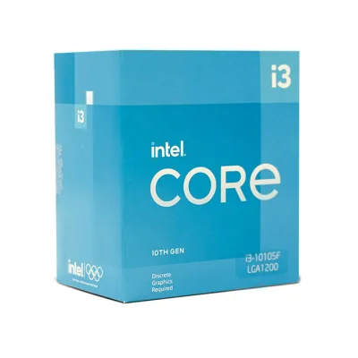 [HCM]CPU Intel Core i3-10105F (3.7GHz up to 4.4GHz 6MB) – LGA 1200