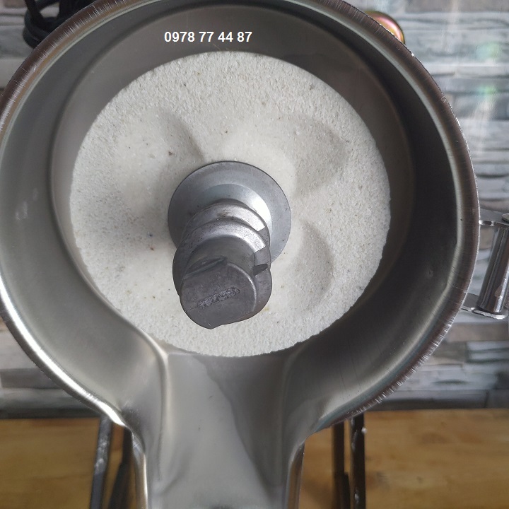 Máy xay bột gạo nước đầu inox 1500W