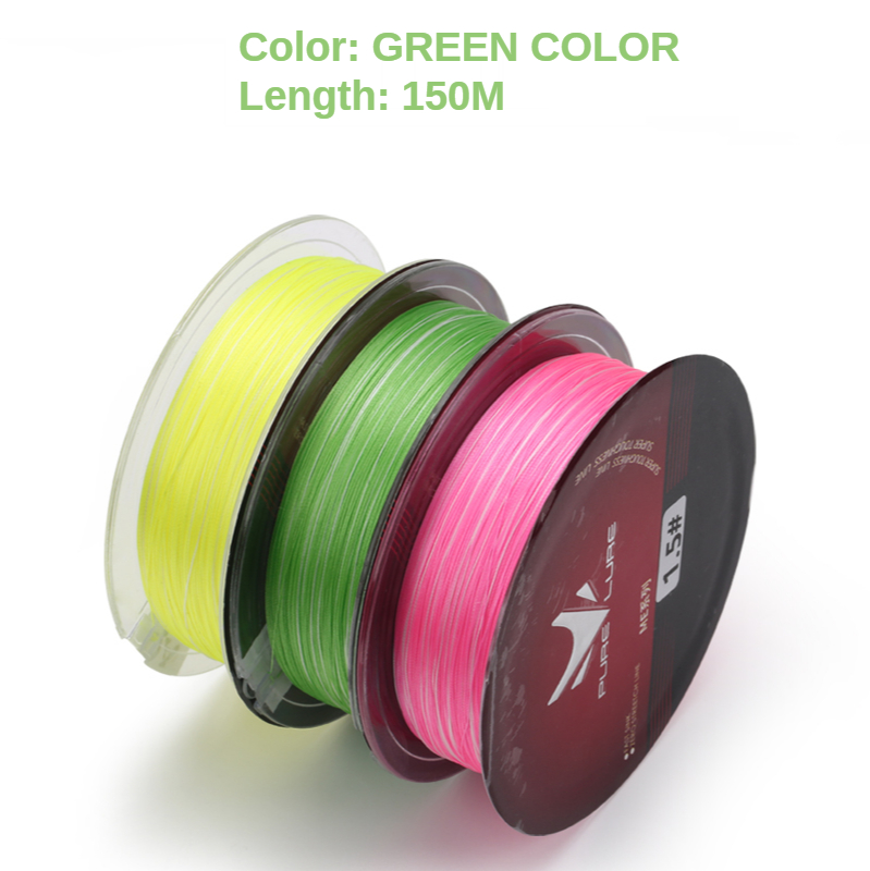 PURELURE ME id Fishing Line 120m 150m 250m 1000m Multifilament PE line 8  Strands Japan High Strength Smooth