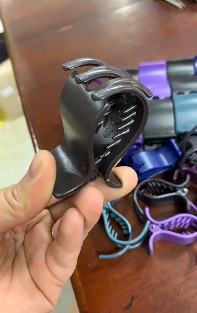 Kẹp Tóc Càng Cua Nhám 5 Răng-3 Răng