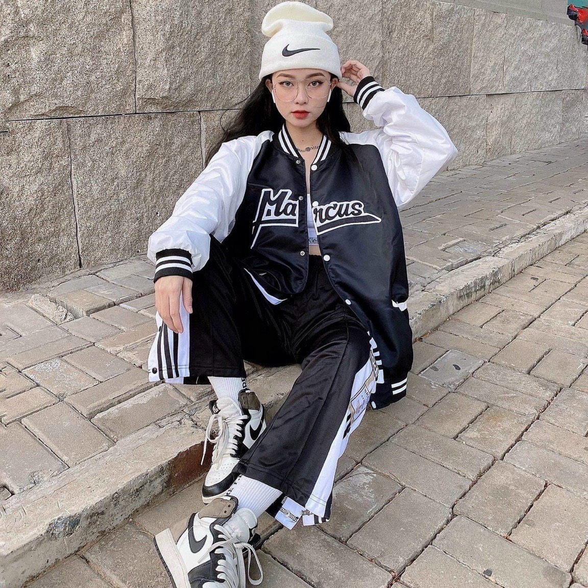 [Hoàn Tiền 15%] Áo Khoác dù BOMBER Jacket Marcus Unisex Nam Nữ Chất Dày Dặn