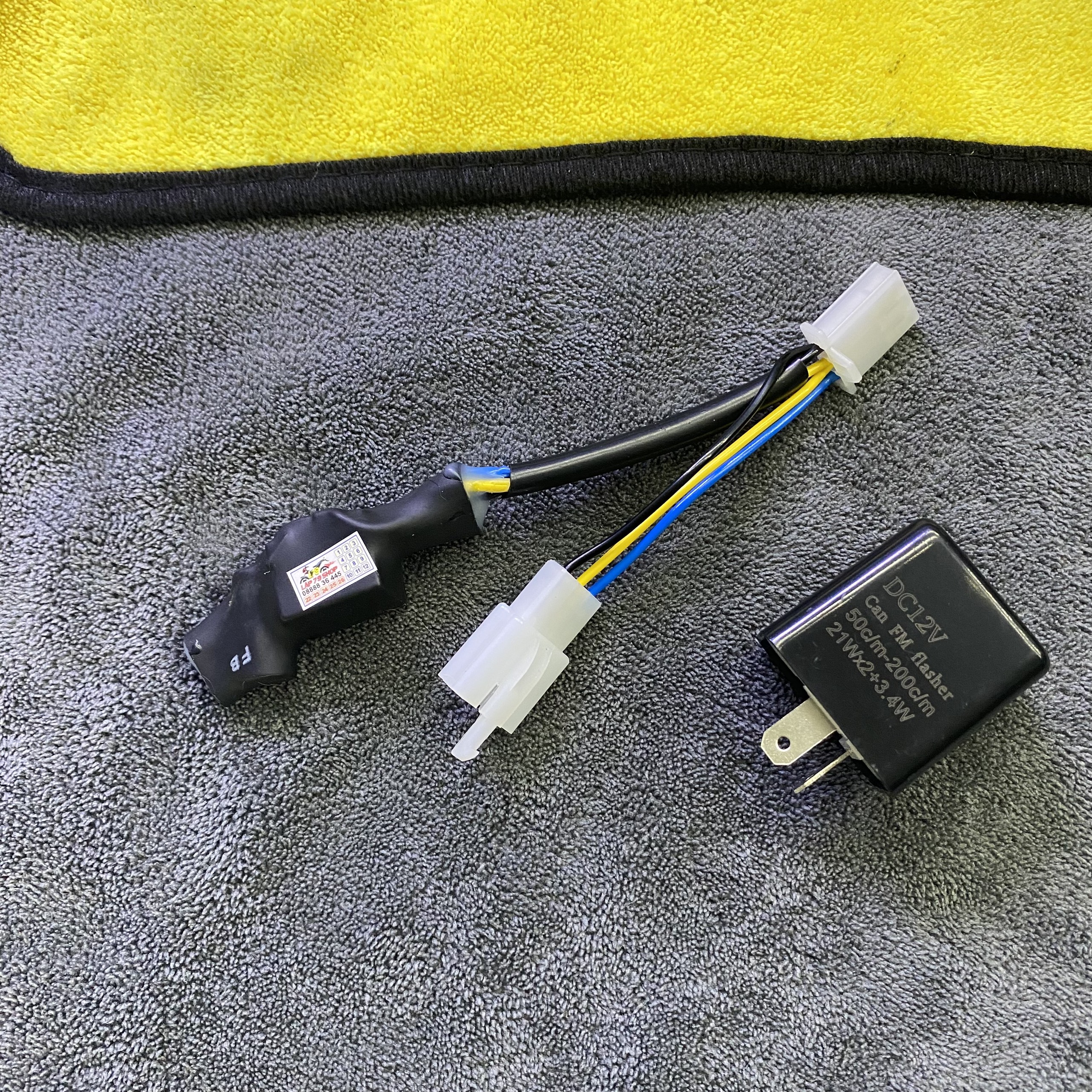Mạch hazard ưu tiên lắp cho Sirius 110 ,Sirius Fi