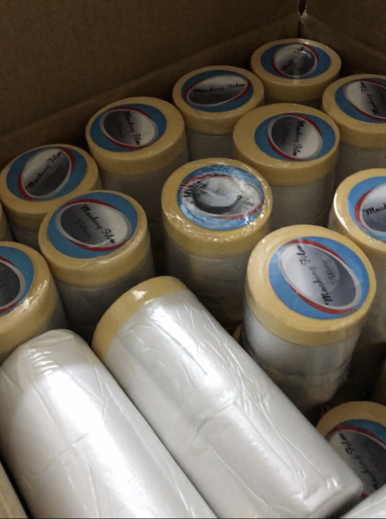 BĂNG KEO (MÀNG BỌC) NILON CHE CHẮN BỤI, SƠN LOẠI 1.1 m*30m (4 CUỘN )