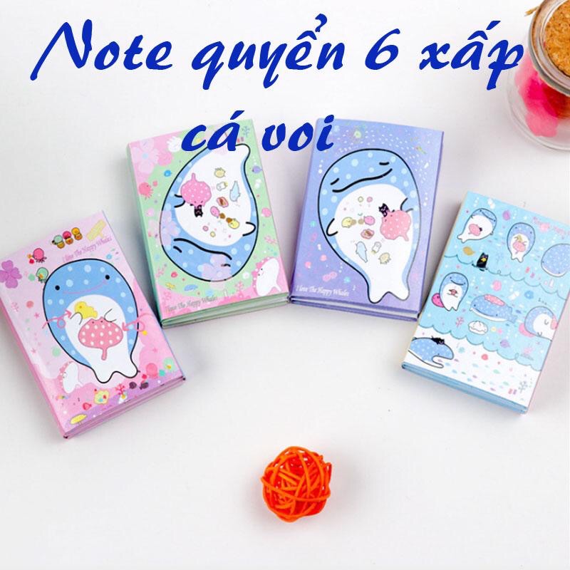 [HCM]Sổ bộ note 6 xấp