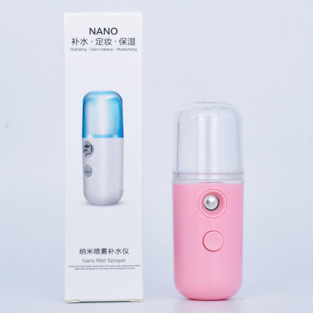 Máy xịt khoáng phun sương Nano  mini (Nắp vặn)