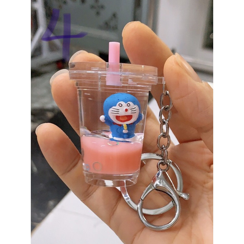 Móc Khoá Nước Hình Cute