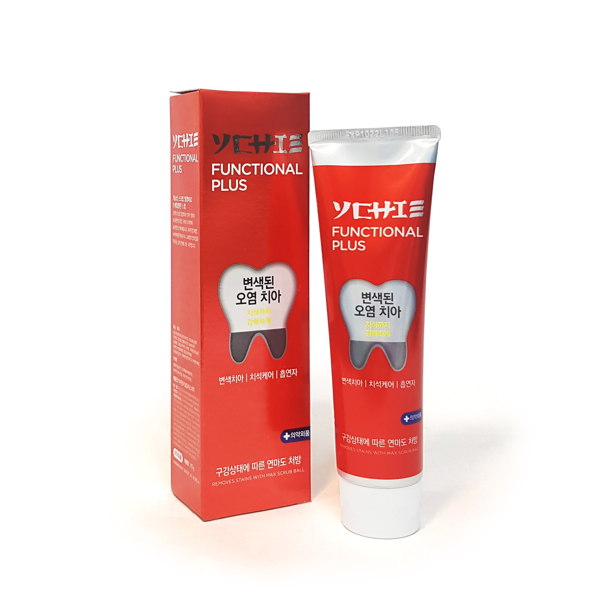 [BÁN CHẠY] Kem đánh răng Hàn Quốc YCHIE FUNCTIONAL PLUS ngừa sâu răng ố màu