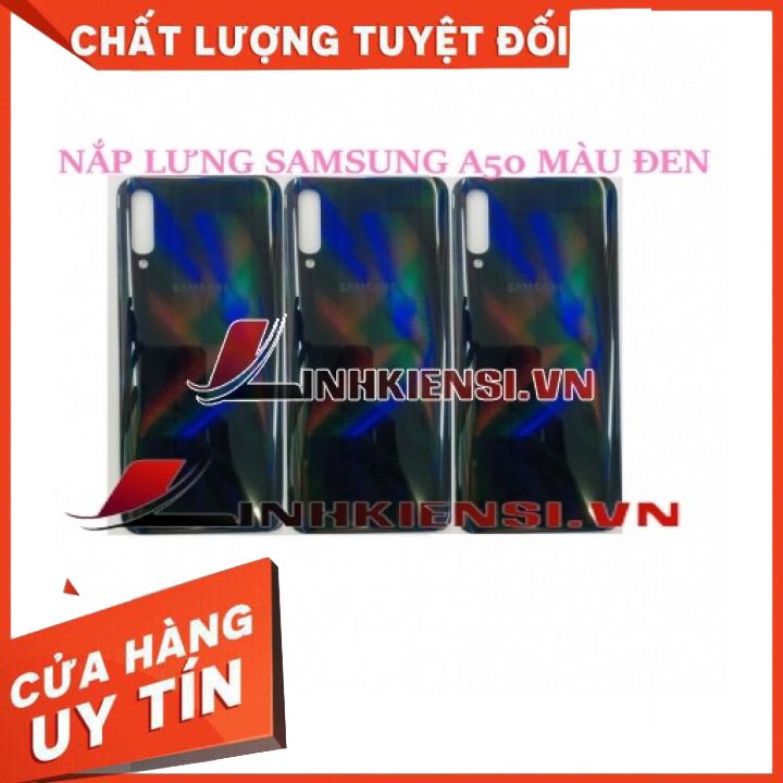 [HCM]NẮP LƯNG SAMSUNG A50 MÀU ĐEN