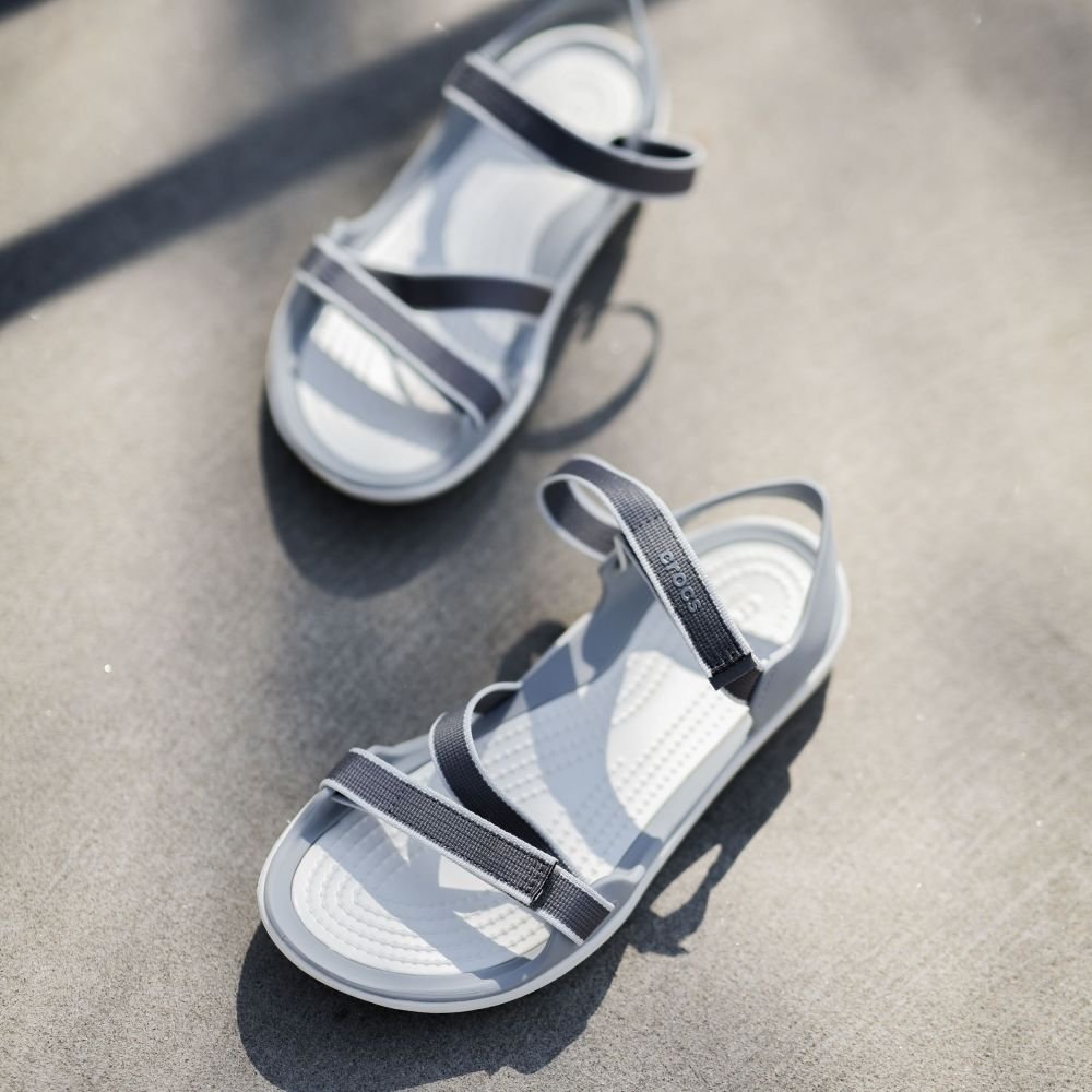 DÉP SANDAL CROCS WEBBING CHO NỮ