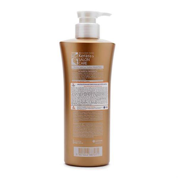 Dầu Gội/Xả Kerasys Salon Care Nutritive Hàn Quốc 600ml