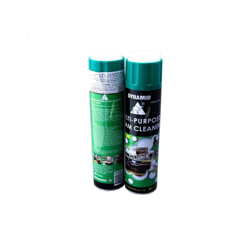 Chai Xịt Bọt Đa Năng Vệ Sinh Ghế Da Nội Thất Ô Tô FOAM CLEARN DYRAMID Màu Xanh