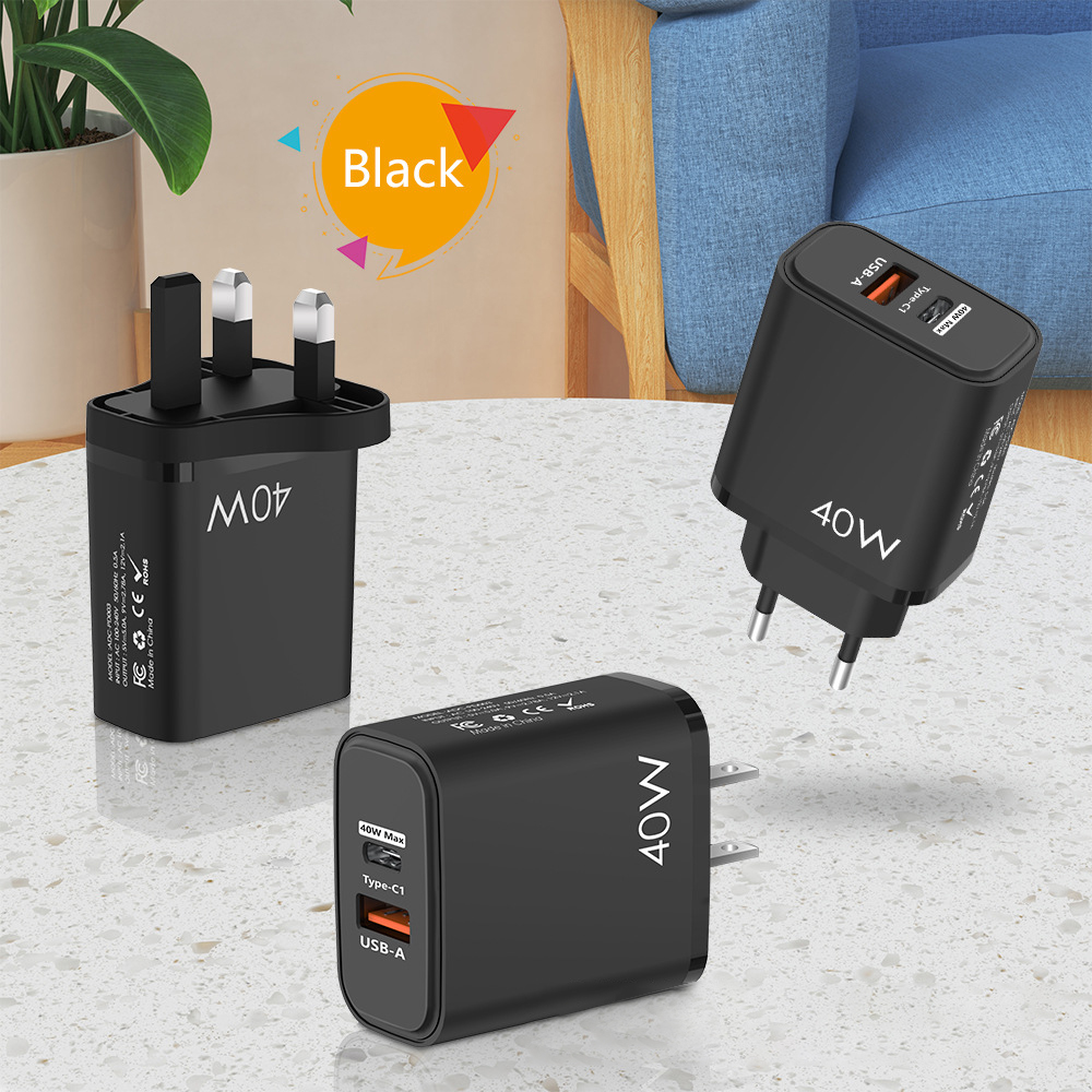 Bộ sạc nhanh Type-C+USB Cổng đôi