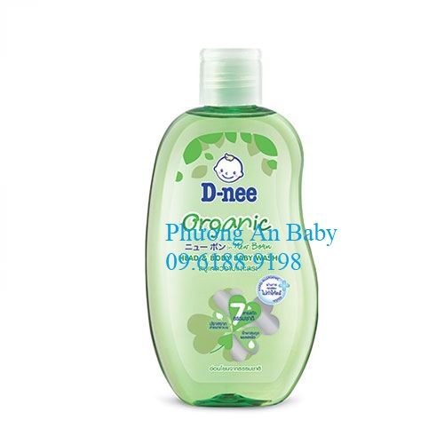 Tắm gội toàn thân em bé Dnee 200ml (dưới 3 tuổi)