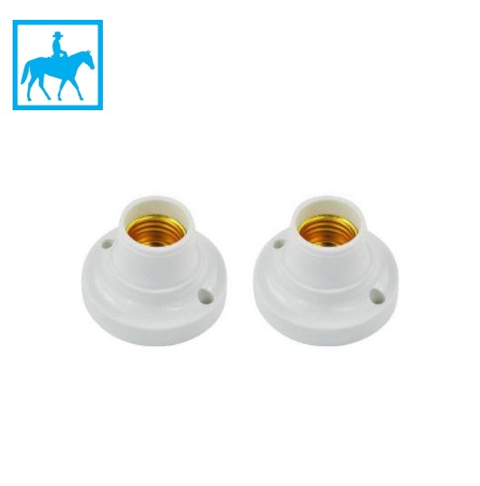 Bộ 3 đuôi đèn tròn tiêu chuẩn gắn tường E27