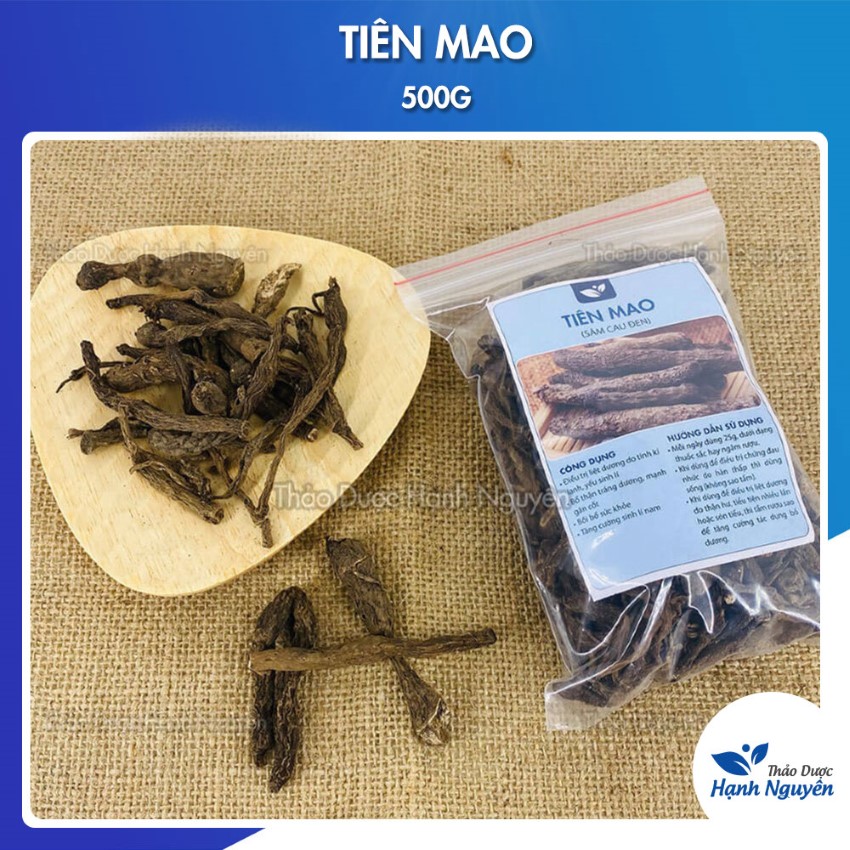 500g Sâm Cau Đen Khô (Tiên Mao, Sâm Cau Bổ Thận)