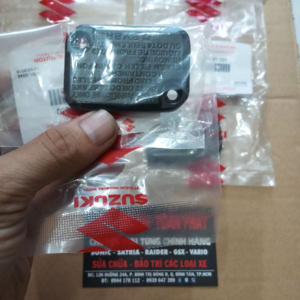 Nắp bình dầu thắng trước Satria Fi