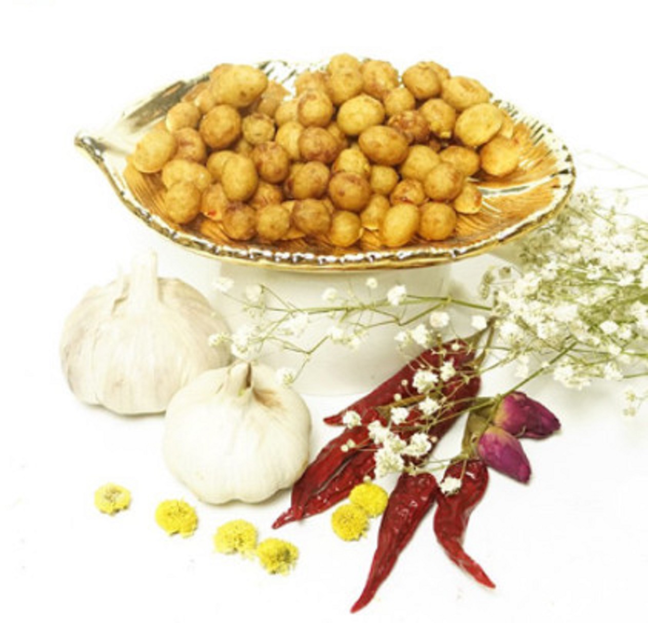 1kg đậu phộng da cá nước cốt dừa vị tỏi ớt