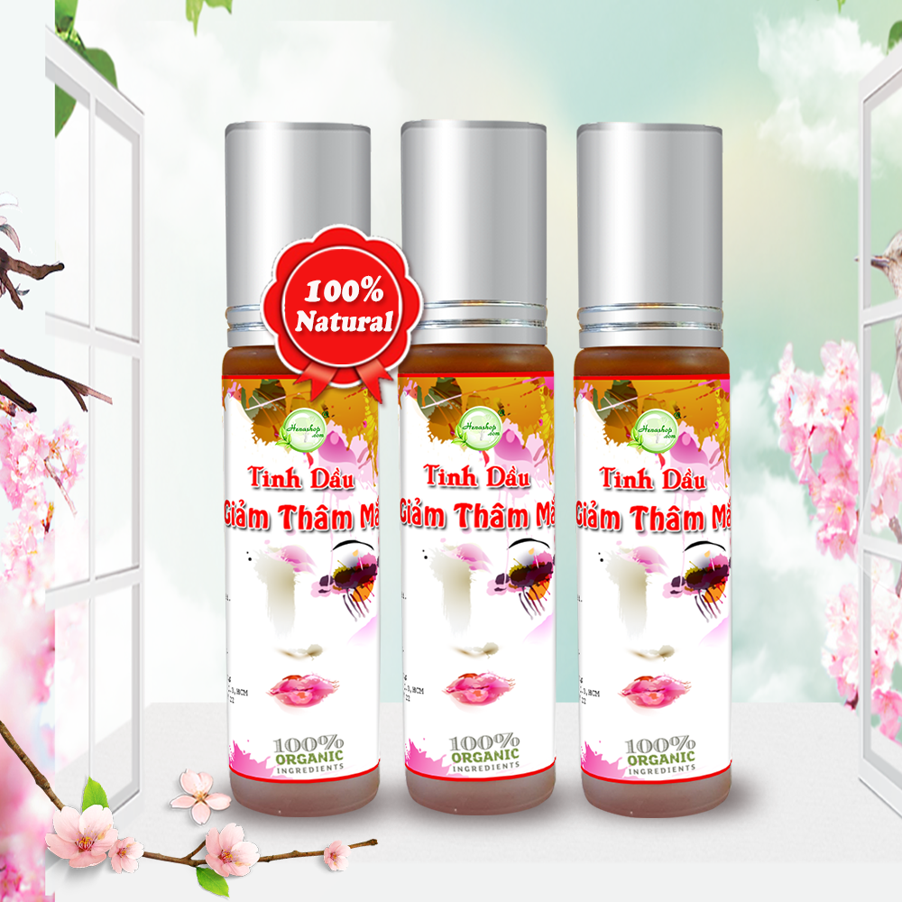 Tinh Dầu Giảm Thâm Quầng Mắt - Henashop 10ml