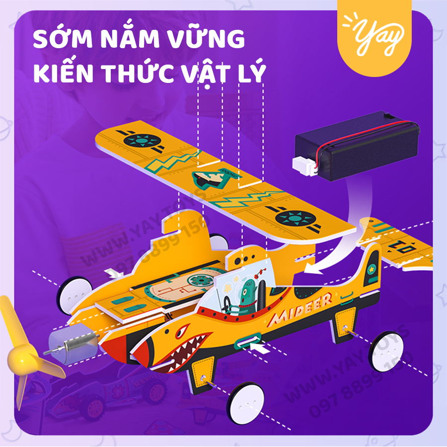 (Sê-ri 03 chủ đề) Bộ Khoa Học STEAM cho bé 6+ - Mideer