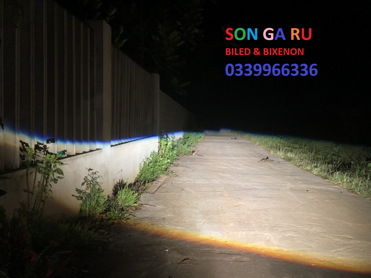 Đèn Bi LED S-LIGHT PRO x2 trợ pha LASER 3 inch