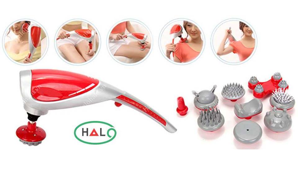 Máy matxa cầm tay 10 đầu