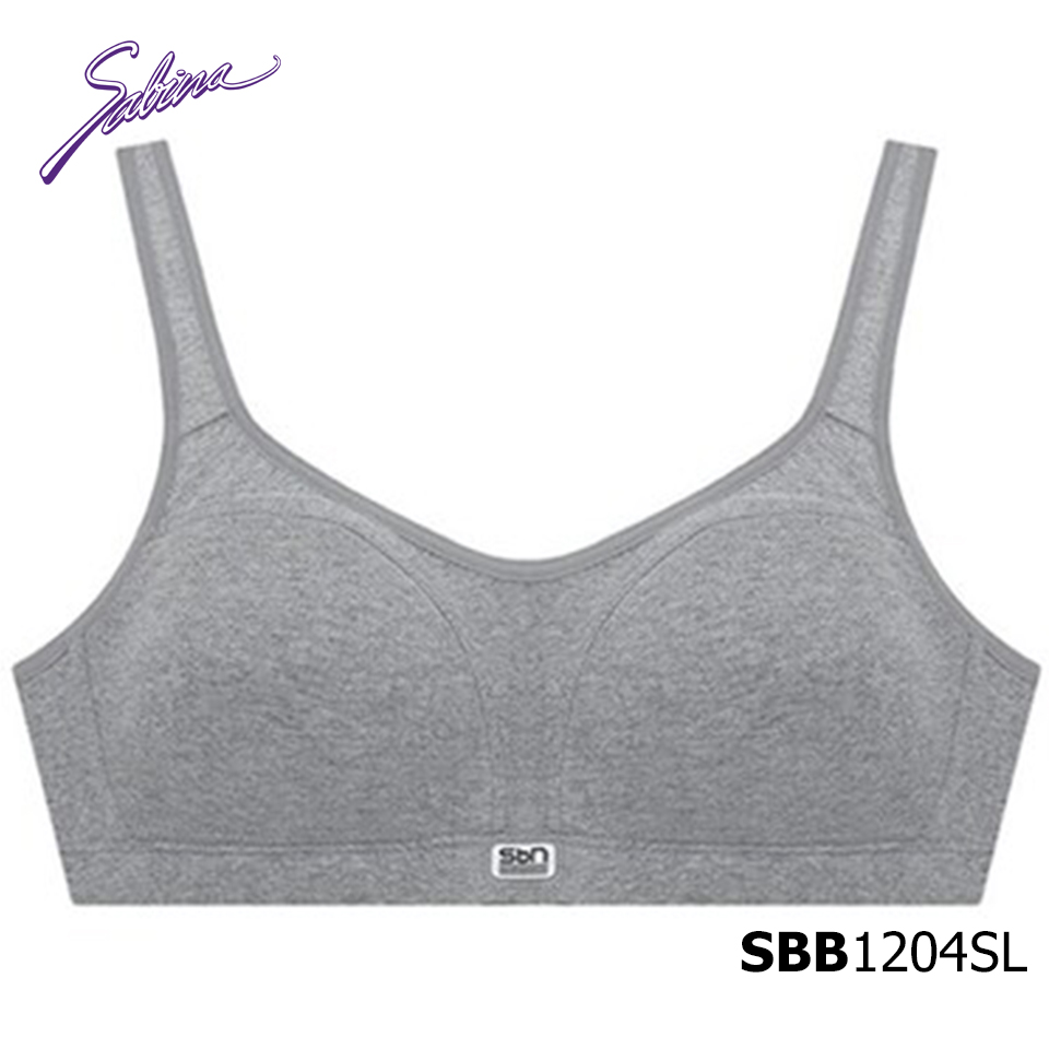 SABINA Bra Sport Bra Collection Sbn Sport SBB1202SD Dark Grey 