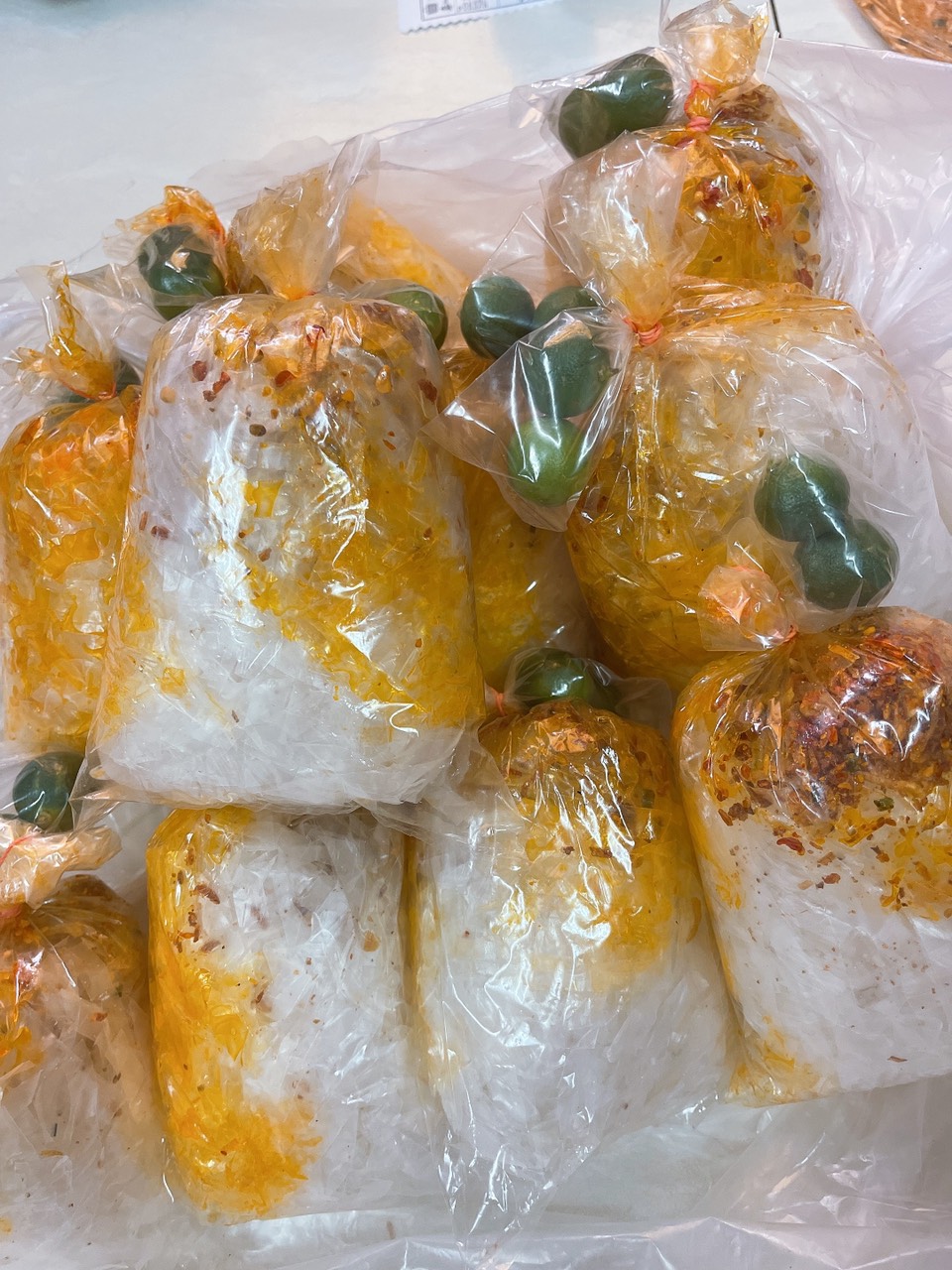 Combo 5 bánh tráng trộn sa tế muối hành phi Tây Ninh !
