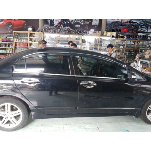 nẹp chân kính xe Civic 2008-2011