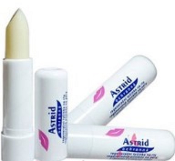 Son nẻ, dưỡng môi mỡ hươu Astrid 4.8g trắng (chuẩn Séc)