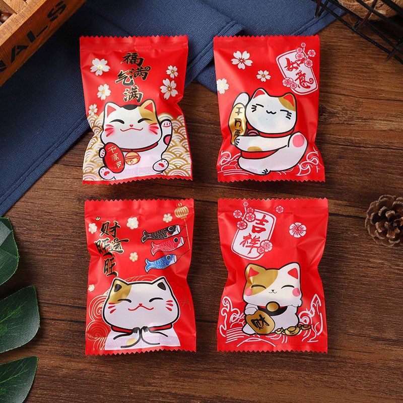 (Nhiều mẫu)Túi đựng bánh quy 7*10cm 100 CHIẾC