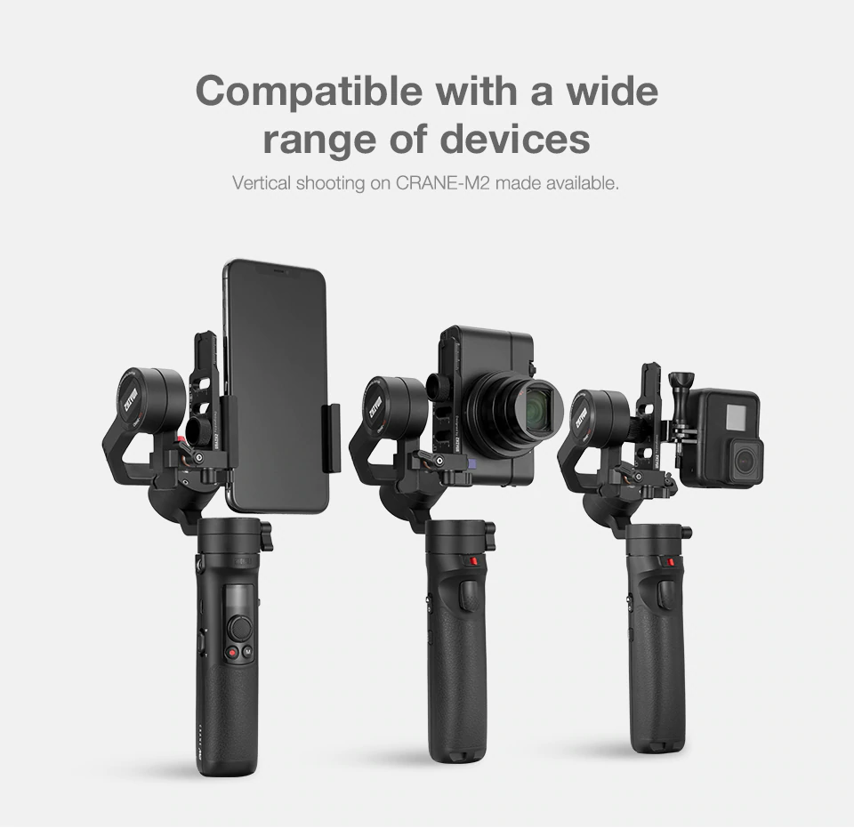 Zhiyun Crane M2 Vertical Mounting Plate (GZAMA)