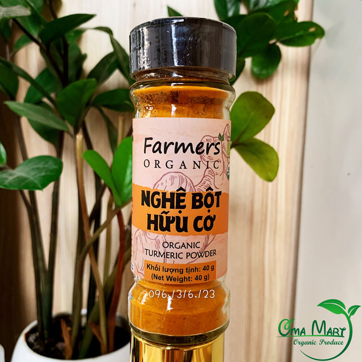 Bột nghệ hữu cơ Farmers 40g