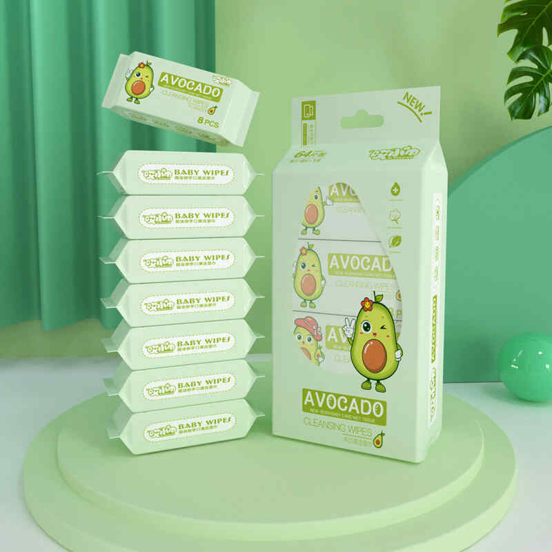 BỊCH 8 GÓI KHĂN ƯỚT MINI BỎ TÚI HÀNG HOT