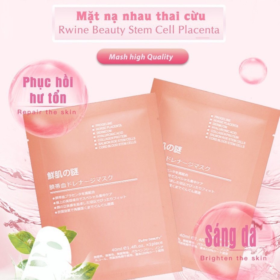 30 miếng mặt nạ nhau thai cừu giá sỉ