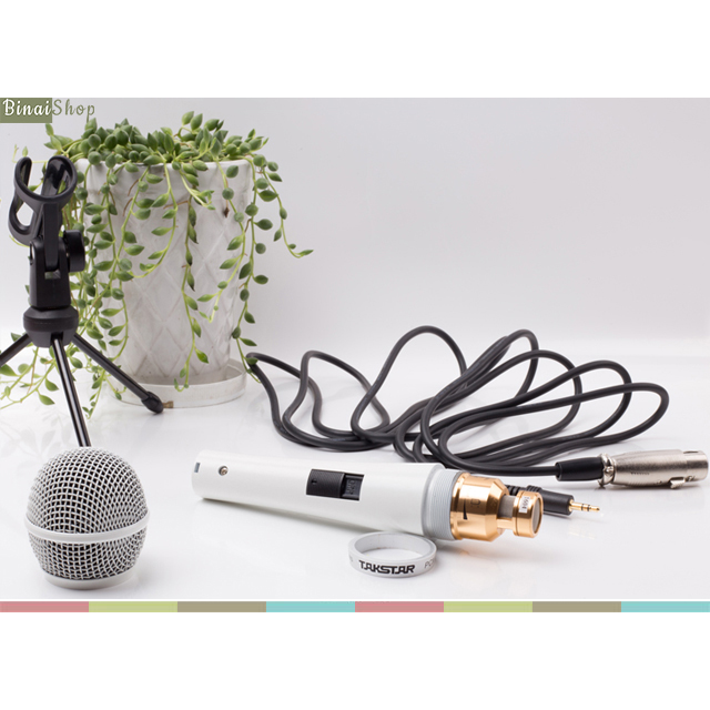 Micro thu âm và hát karaoke online Takstar PCM-5550 (Trắng)