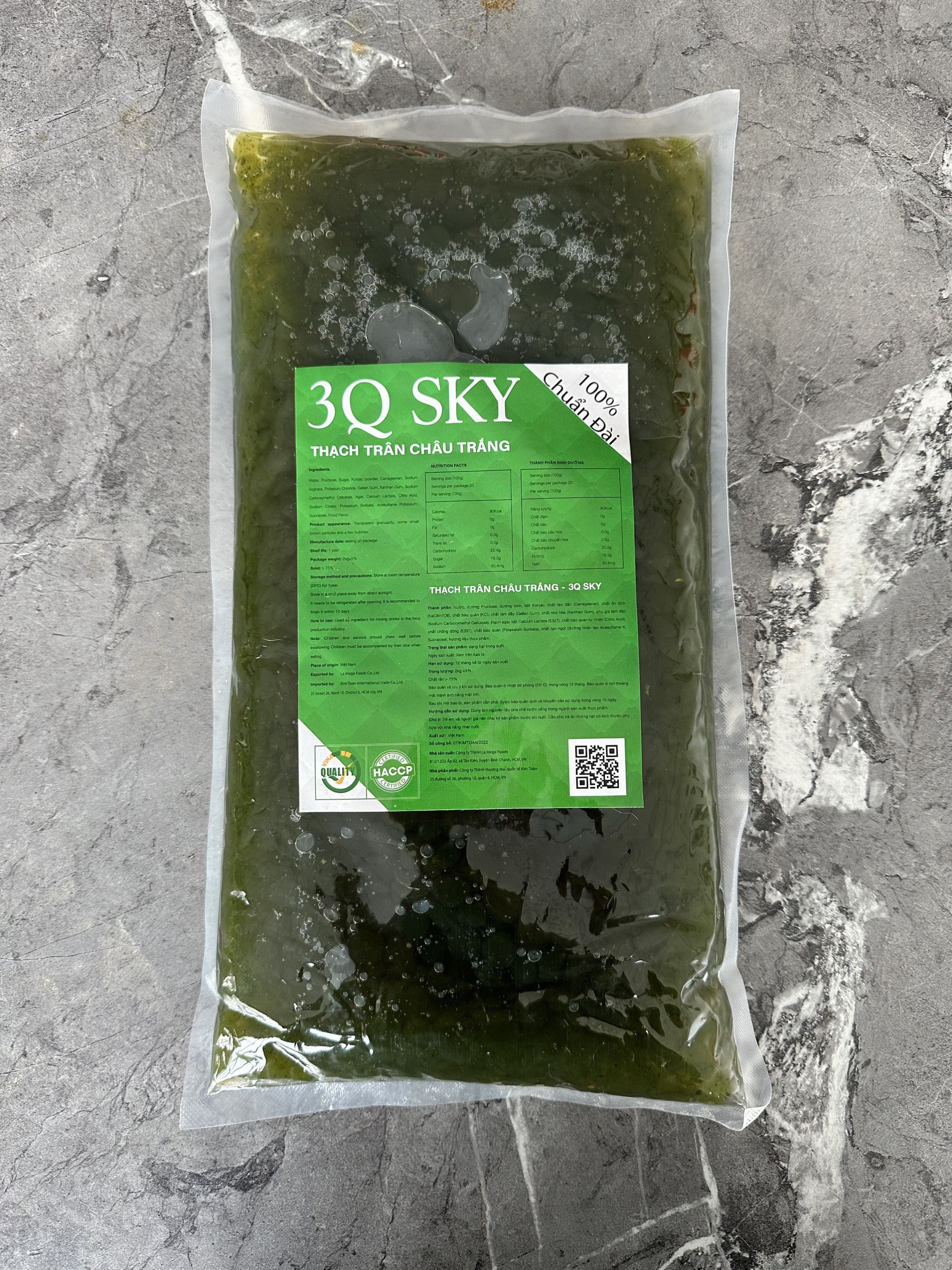 Trân châu 3Q olong Heston túi 2kg