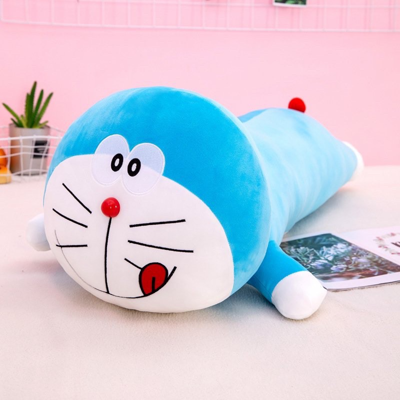 Gấu Bông Doremon✨Freeship✨Gối ôm Doremon nằm Dài Khổng Lồ(có ảnh thật)