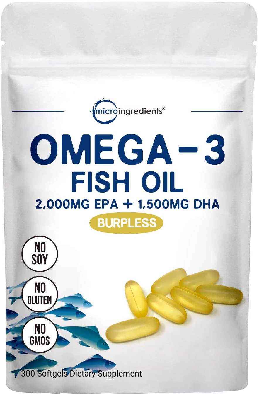 Dầu cá Omega-3 Micro Ingredients gấp 3 lượng Omega-3 (SF42)
