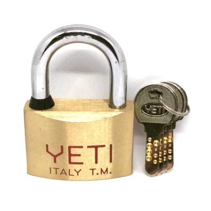 Ổ khoá bấm Yeti 50mm chìa lỗ