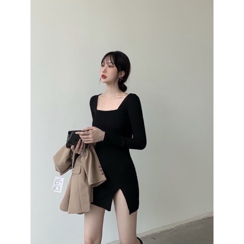 Đầm Body Gân Bigsize Tôn Dáng - Chang tròn