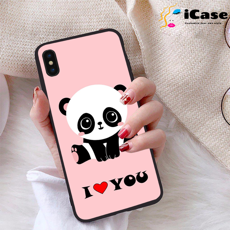 Ốp lưng iPhone Xs Max viền dẻo TPU BST Panda