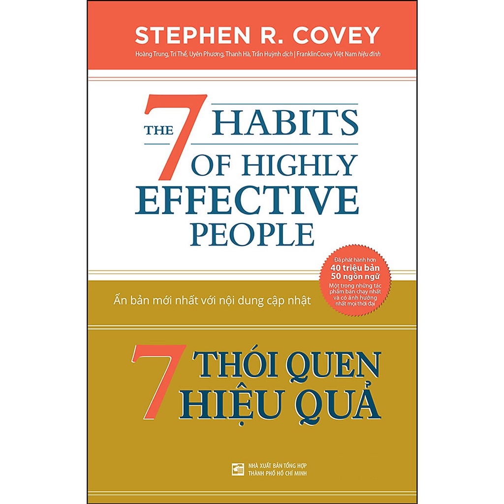 Sách 7 thói quen hiệu quả