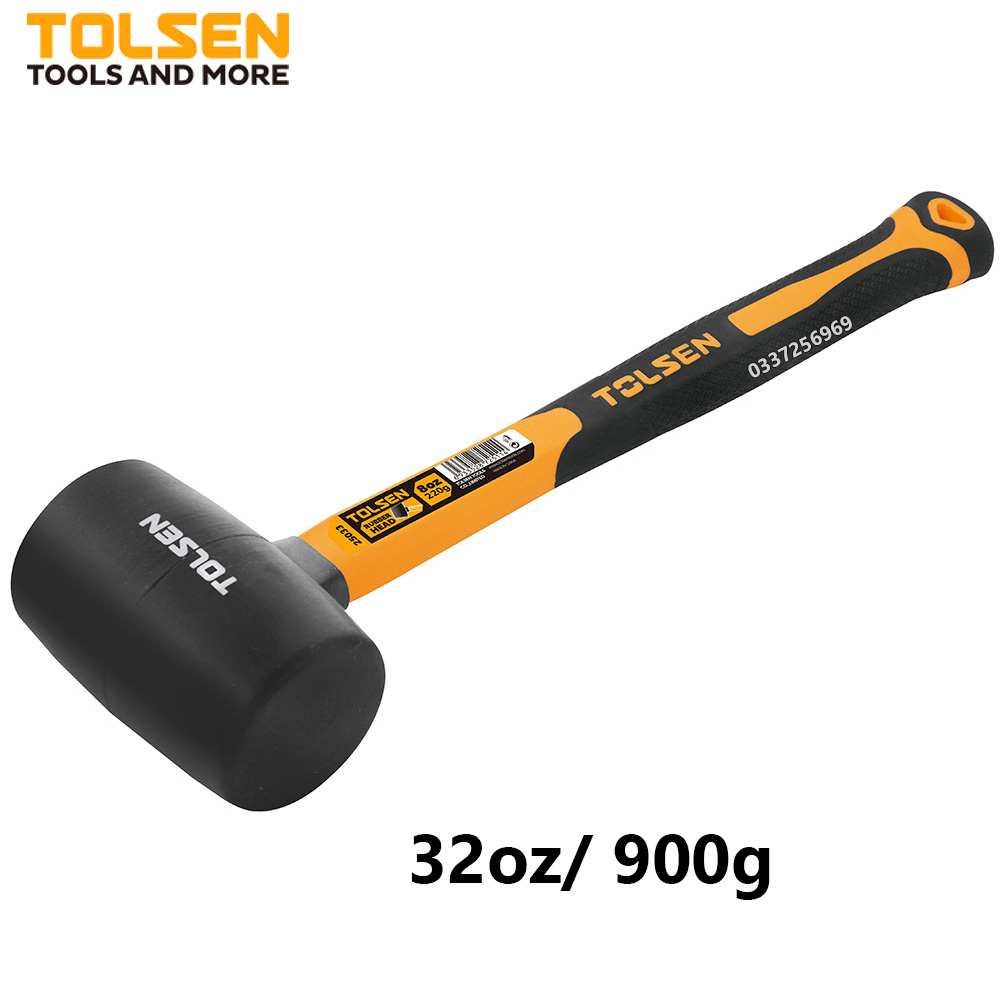 BÚA CAO SU 32OZ (900g) được ưa chuộng trong các ngành xây dựng và công nghiệp, sử dụng ốp lát gạch tường, đóng sàn gỗ hay đóng giữ các vật liệu dễ vỡ, dễ xước - Tiêu chuẩn xuất khẩu châu âu