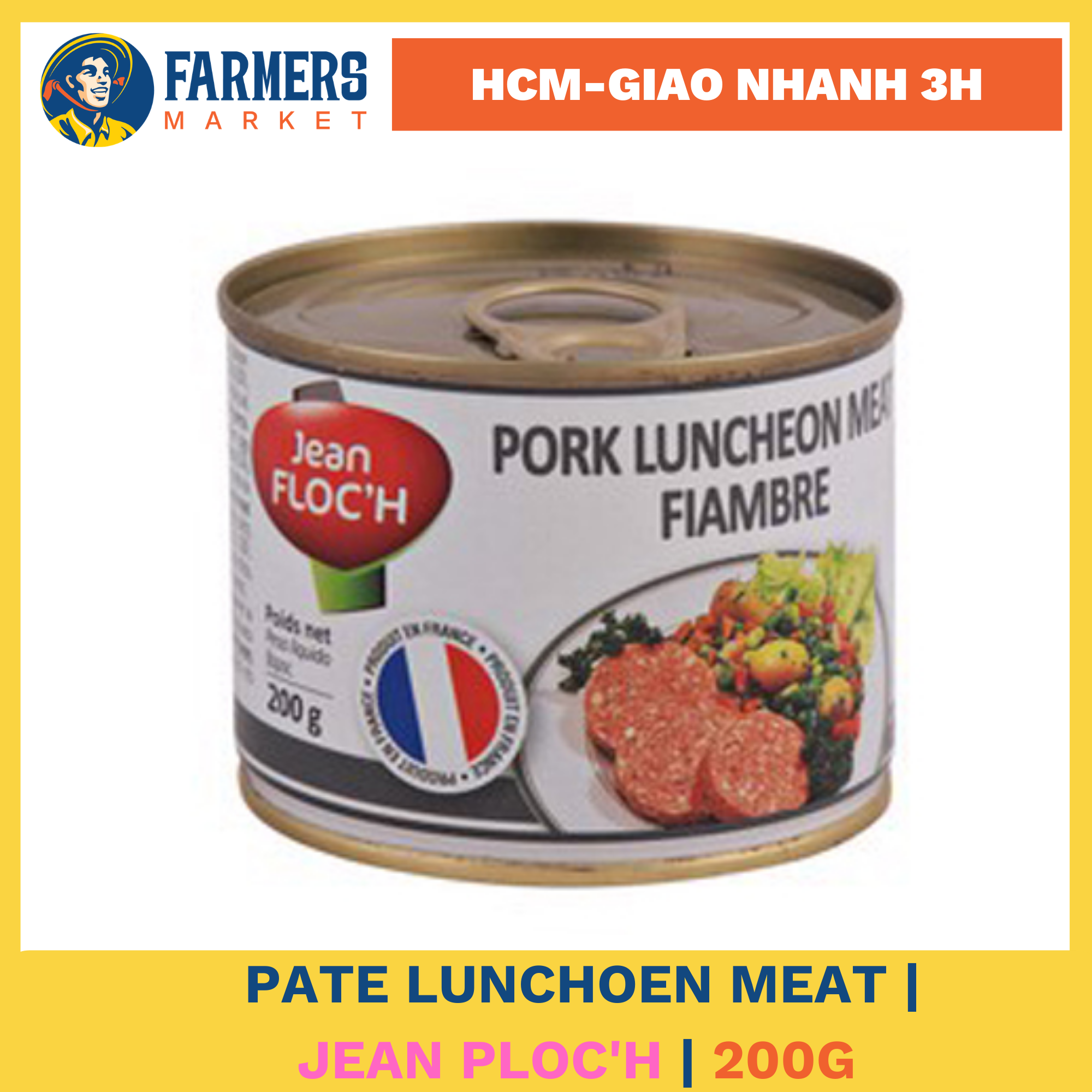 Pate Luncheon Meat Jean Ploc'H
